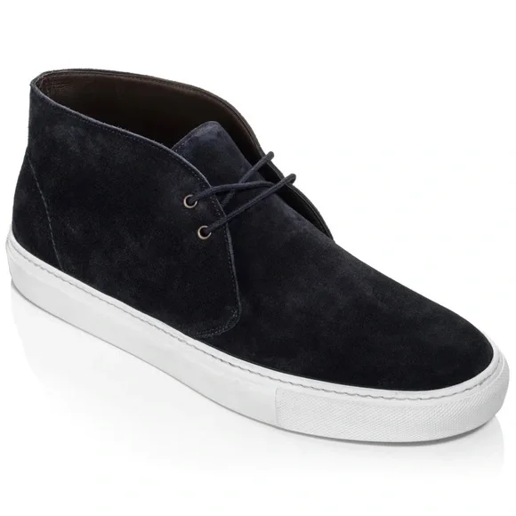 To Boot New York WOODROW NAVY BLUE SUEDE Chukka Boots Men’s Size 10.5 John White Westbury 4 Mens Navy Blue Suede Chukka Boots main image 2